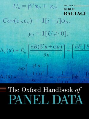 cover image of The Oxford Handbook of Panel Data